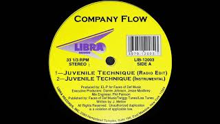 Company Flow  Juvenile Technique Prod by ElP INSTRUMENTAL [upl. by Daahsar157]