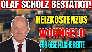 Große Neuigkeiten Olaf Scholz präsentiert neue Heizungszuschüsse und Erhöhung der Wohnungsbeihilfe [upl. by Flore123]