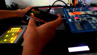 Playing a Monotron in scale using Improvox auto tune ipad app [upl. by Anneg]