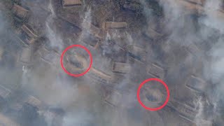 New Satellite Photos Show Toropets Ammo Depot Still Burning After the Ukrainian Attack [upl. by Arreip]