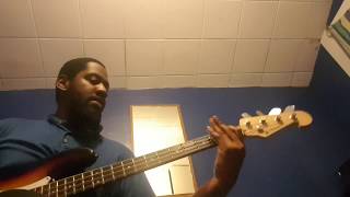 Kirk Franklin  Now behold the Lamb bass cover [upl. by Milly323]