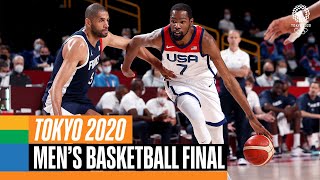 France 🇫🇷 vs USA 🇺🇸  Mens Basketball Gold Medal Match  Tokyo Replays [upl. by Myca]