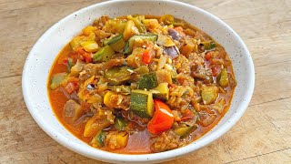 Ratatouille  Recette facile traditionnelle [upl. by Annayd]