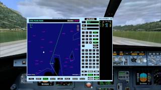 A320 FMC add waypoints tutorial [upl. by Attena]