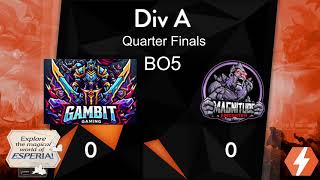 NGS Div A Quarterfinals  Gambit Gaming vs Magnitude Epicenter [upl. by Saihttam465]