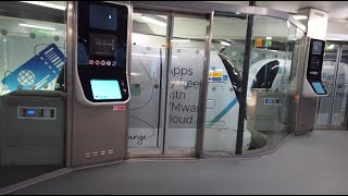 London Heathrow Airport PODs Ride Terminal 5 to Business Parking Station A [upl. by Onitnas145]