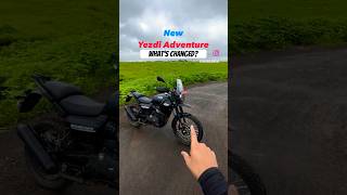 2024 Yezdi Adventure Walkaround  What’s Changed  BikeWale shorts yezdiadventure [upl. by Coral]