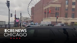 Shelter in place order at Navy Pier after 2 people are shot [upl. by Nuahs]