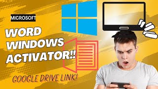 KMSPICO MICROSOFT WINDOWS AND WORD ACTIVATOR  GOOGLE DRIVE LINK [upl. by Baron799]