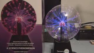 Plasma Ball Lamp Unboxing [upl. by Herrington347]