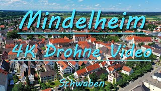 Mindelheim von oben Drohnenvideo von Mindelheim mit Sehenswürdigkeiten von der Stadt [upl. by Fernanda657]