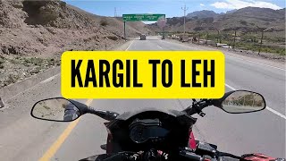 Kargil To Leh  My Dream Ladakh Ride  Kargil to Leh road  Delhi to Ladakh [upl. by Scutt]