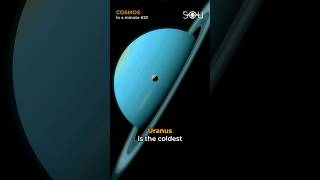 Mindblowing facts about Uranus  COSMOS in a minute 23 [upl. by Tallulah524]