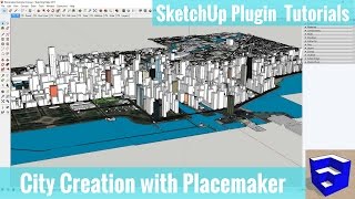 Quickly Model a City in SketchUp with Placemaker [upl. by Inaej]