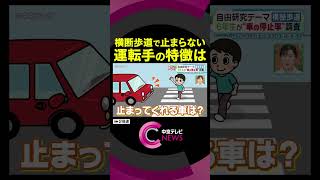 【自由研究テーマは車の停止率】 小学6年生が自由研究で“車の停止率”調査 調査した車の反則金の合計は…？ shorts 3minキャッチ [upl. by Arotal]