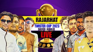 RAJARHAT TWISTER CUP 2023 Day 1 LIVE LINK2  SILVER JUBILEE [upl. by Hanley358]