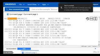 How to Check PNR History in Amadeus  Need of PNR History  Ticket PNR History [upl. by Anirahc]