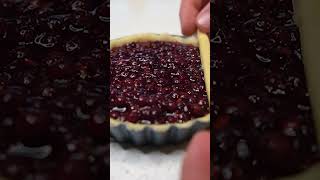 Homegrown amp homemade elderberry tart🌱🥧 shorts [upl. by Sreip]