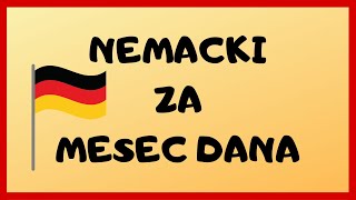 KAKO NAUCITI NEMACKI ZA MESEC DANA [upl. by Bartie]