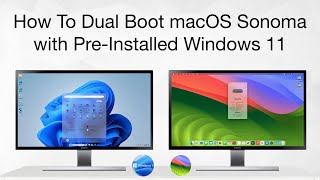 How to Dual Boot macOS Sonoma with Preinstalled Windows 11  Step By Step  Hackintosh [upl. by Ainala340]