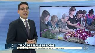 Descubra como fazer terços de pétalas de Rosas nesse vídeo Venha aprender a fazer seu próprio terço [upl. by Barna167]