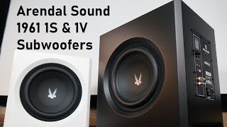 Arendal Sound 1961 Subwoofer Review Discussion [upl. by Wisnicki]