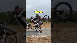 Master Motorcycle Wheelies Without Fear 😳 [upl. by Ahsyle]