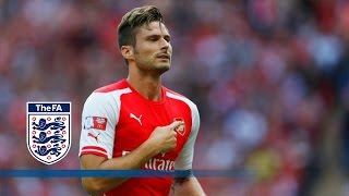 Giroud goal  Arsenal v Man City 30  Goals amp Highlights [upl. by Susette]