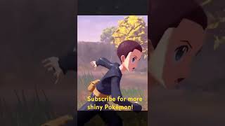 Shiny Murkrow Pokémon Legends Arcues shorts pokemon nintendo [upl. by Cinomod596]