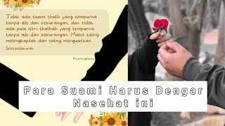 Nasehat Untuk Suami‼️Karena Pernikahan ibadah Yang paling Lamapernikahan pernikahan [upl. by Arahset]