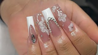 XL POLYGEL SET WITH 3D GEL FLOWERS [upl. by Koenraad]