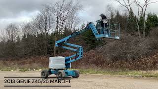 2013 GENIE Z4525 MANLIFT [upl. by Asseral]