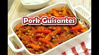 Pork Guisantes Recipe  How to cook Pork Guisantes [upl. by Haldas]