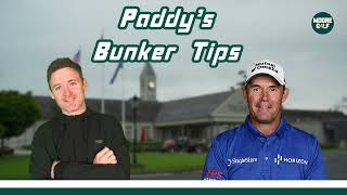 In the bunker with PADRAIG HARRINGTON [upl. by Ceil]