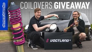 Giving Away Vogtland Coilovers to a Subscriber  VW Lupo GTI  Demon Tweeks [upl. by Varney]