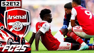 Not another SERIOUS INJURY  FC 25 Arsenal Career Mode S2E12 [upl. by Cannon]