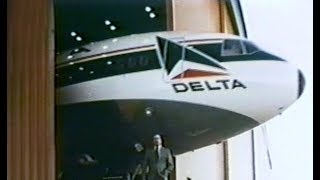 Delta Airlines Maintenance Base Commercial  1973 [upl. by Dagna]