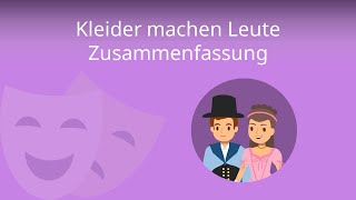 Kleider machen Leute Zusammenfassung Keller [upl. by Elbam]