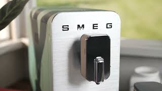 Product Review Smeg Automatic Coffee Machine with AutoMilk Emerald Green BCC13EGMAU [upl. by Slinkman713]