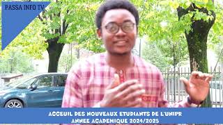 ACCEUIL DES ETUDIANTS DE LUNIPR PARTIE 13 [upl. by Noval]