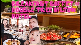 Breakfast buffet  Double Tree Hilton Hotel [upl. by Acsirp]