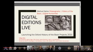 Arnold von Harff Digital Editions Live 2 Oxford History of the Book Projects 2021 [upl. by Kariotta576]