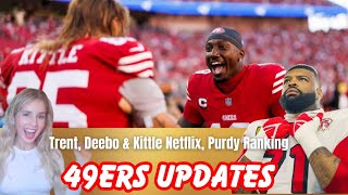 49ers Update CRAZY Purdy Rankings Week 1 vs Jets News Netflix  Father’s Day Stories [upl. by Terle]