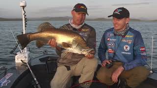 The luckiest catch ever Swimming for Barramundi in the weeds [upl. by Reggi164]