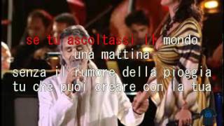 Dare to live Pausini Bocelli karaoke [upl. by Bedell]