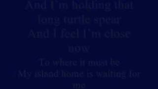 My Island Home Lyrics sung by Australian singer Christine Anu [upl. by Xad]