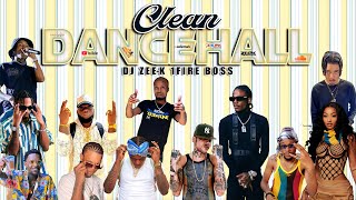 2023 Dancehall Mix Clean  New Dancehall Songs Clean 450 Masicka Alkaline Valiant KraffSkeng [upl. by Marthena]