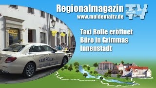 Taxi Rolle eröffnet Geschäft in Grimmas Innenstadt [upl. by Anirol]