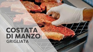 Costata di manzo grigliata  RATIONAL SelfCookingCenter [upl. by Anairam]