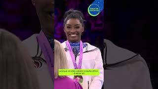 Friends Rebeca Andrade fala sobre relação com Simone Biles às vésperas das Olímpiadas [upl. by Oliviero]